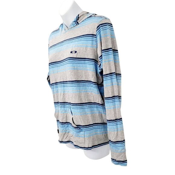 2/$20 Oakley Blue & Grey Hoodie Top Size: Small - Picture 3 of 11